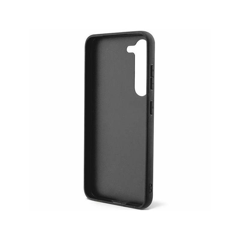 Guess 4G Stripe Collection dėklas, skirtas Samsung Galaxy S23 - juodas