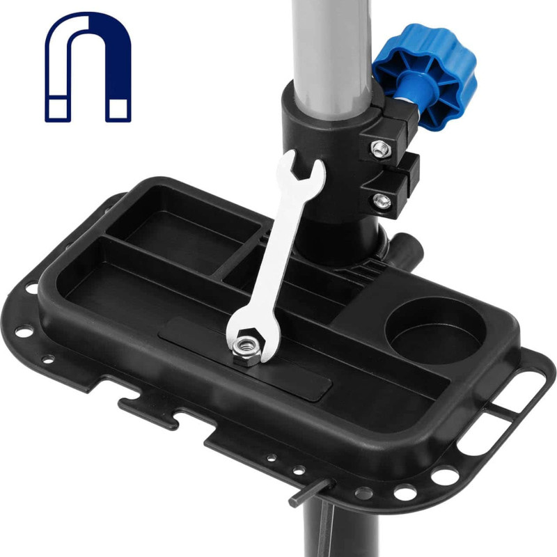 Surinkimo serviso stovas dviračių remontui, sulankstomas 1080-1900 mm iki 25 kg