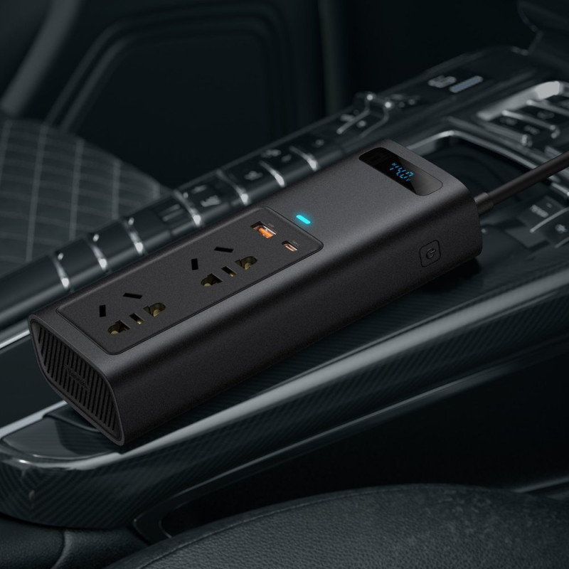 Automobilio maitinimo inverteris 150W 12V - 220V 230V