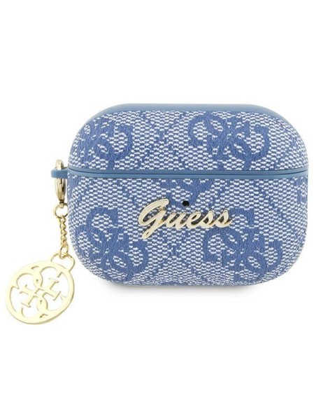 Guess 4G Charm Collection dėklas, skirtas AirPods Pro 2 – mėlynas Guess 4G Charm Collection dėklas, skirtas AirPods Pro 2 – mėlynas