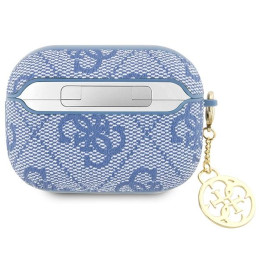 Guess 4G Charm Collection dėklas, skirtas AirPods Pro 2 – mėlynas