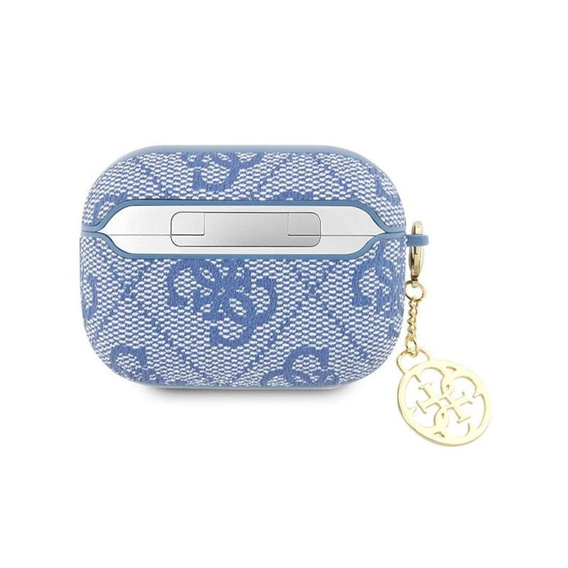 Guess 4G Charm Collection dėklas, skirtas AirPods Pro 2 – mėlynas