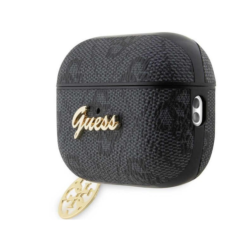 Guess 4G Charm Collection dėklas, skirtas AirPods Pro 2 – juodas