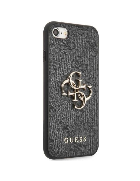 Guess 4G didelis metalinis logotipo dėklas, skirtas iPhone 7 / 8 / SE 2020 / SE 2022 – pilka Guess 4G didelis metalinis logotipo dėklas, skirtas iPhone 7 / 8 / SE 2020 / SE 2022 – pilka
