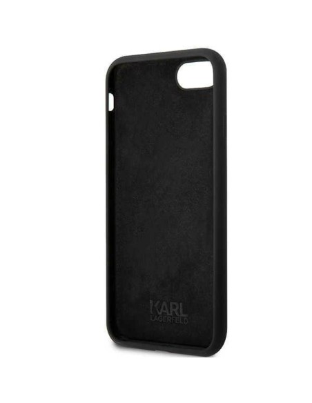 Karl Lagerfeld silikoninis Choupette dėklas, skirtas iPhone 7 / 8 / SE 2020 / SE 2022 – juodas Karl Lagerfeld silikoninis Choupette dėklas, skirtas iPhone 7 / 8 / SE 2020 / SE 2022 – juodas