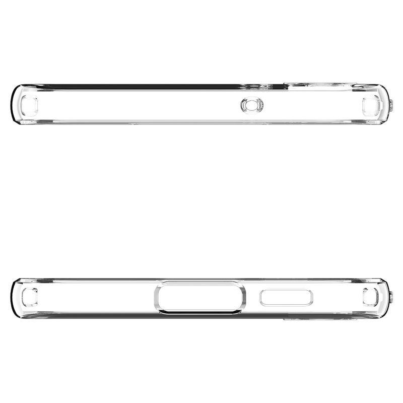 Spigen Skystųjų kristalų dėklas Samsung Galaxy S23 - skaidrus