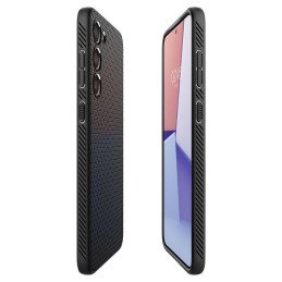 Spigen Liquid Air dėklas, skirtas Samsung Galaxy S23 - matinė juoda