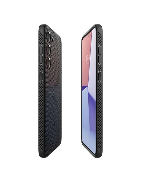 Spigen Liquid Air dėklas, skirtas Samsung Galaxy S23 - matinė juoda Spigen Liquid Air dėklas, skirtas Samsung Galaxy S23 - matinė juoda