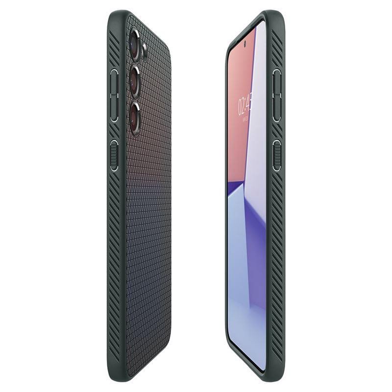 Spigen Liquid Air dėklas, skirtas Samsung Galaxy S23 - tamsiai žalias Spigen Liquid Air dėklas, skirtas Samsung Galaxy S23 - tamsiai žalias