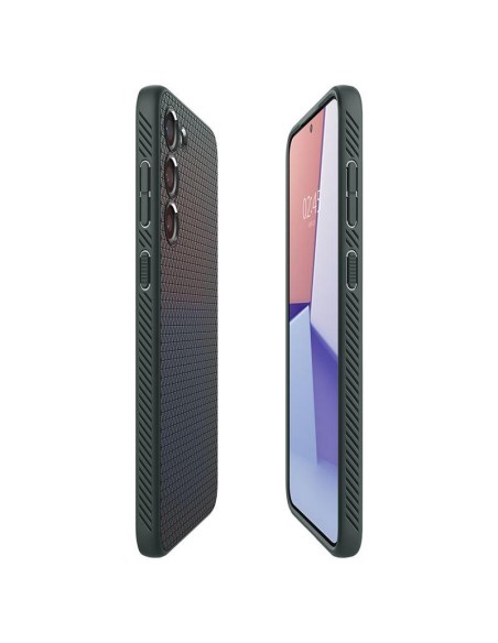 Spigen Liquid Air dėklas, skirtas Samsung Galaxy S23 - tamsiai žalias
