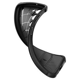 Spigen Rugged Armor dėklas, skirtas Samsung Galaxy S23 - matinė juoda