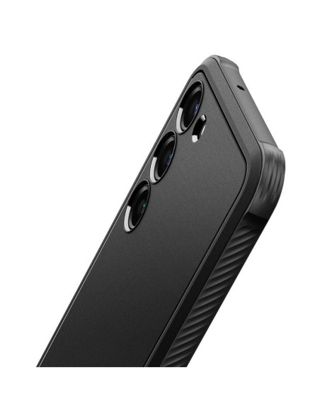 Spigen Rugged Armor dėklas, skirtas Samsung Galaxy S23 - matinė juoda Spigen Rugged Armor dėklas, skirtas Samsung Galaxy S23 - matinė juoda