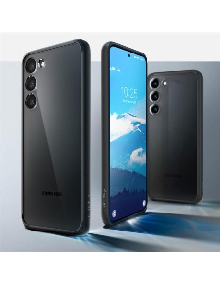 Spigen Ultra Hybrid dėklas, skirtas Samsung Galaxy S23 - matinė juoda