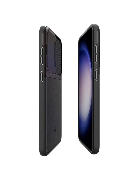 Spigen Optik Armor dėklas Samsung Galaxy S23 - juodas