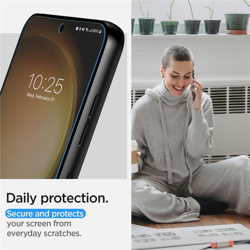 Spigen Neo Flex hidrogelinė plėvelė Samsung Galaxy S23 - 2 vnt.