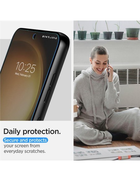 Spigen Neo Flex hidrogelinė plėvelė Samsung Galaxy S23 - 2 vnt. Spigen Neo Flex hidrogelinė plėvelė Samsung Galaxy S23 - 2 vnt.