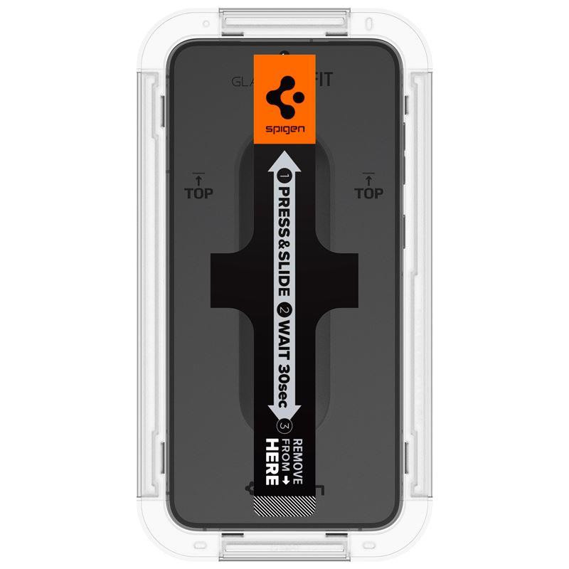 Spigen Glas.tR EZ Fit grūdintas stiklas Samsung Galaxy S23 - 2 vnt.