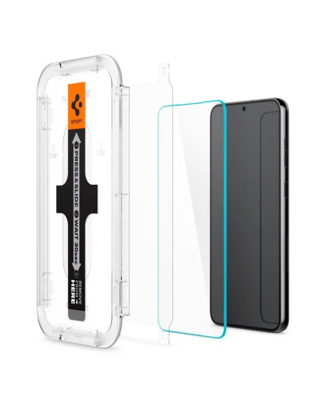 Spigen Glas.tR EZ Fit grūdintas stiklas Samsung Galaxy S23 - 2 vnt. Spigen Glas.tR EZ Fit grūdintas stiklas Samsung Galaxy S23 - 2 vnt.