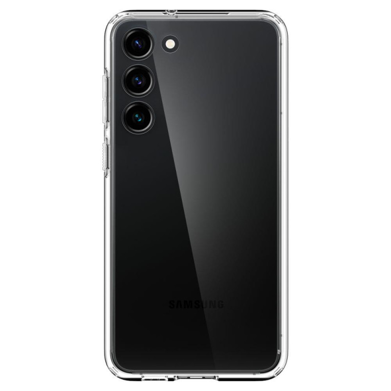 Spigen Ultra Hybrid dėklas, skirtas Samsung Galaxy S23+ - skaidrus