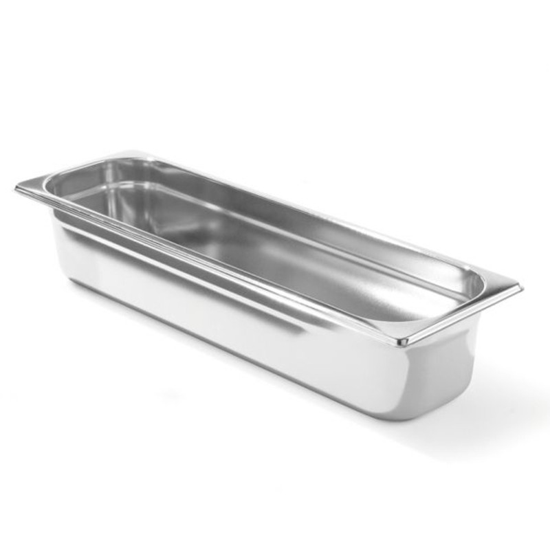 Plieninis GN konteineris Profi Line -40C iki +300C GN 2/4 aukštis 65mm - Hendi 801857 Plieninis GN konteineris Profi Line -40C iki +300C GN 2/4 aukštis 65mm - Hendi 801857