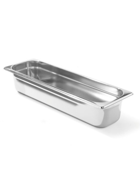 Plieninis GN konteineris Profi Line -40C iki +300C GN 2/4 aukštis 65mm - Hendi 801857