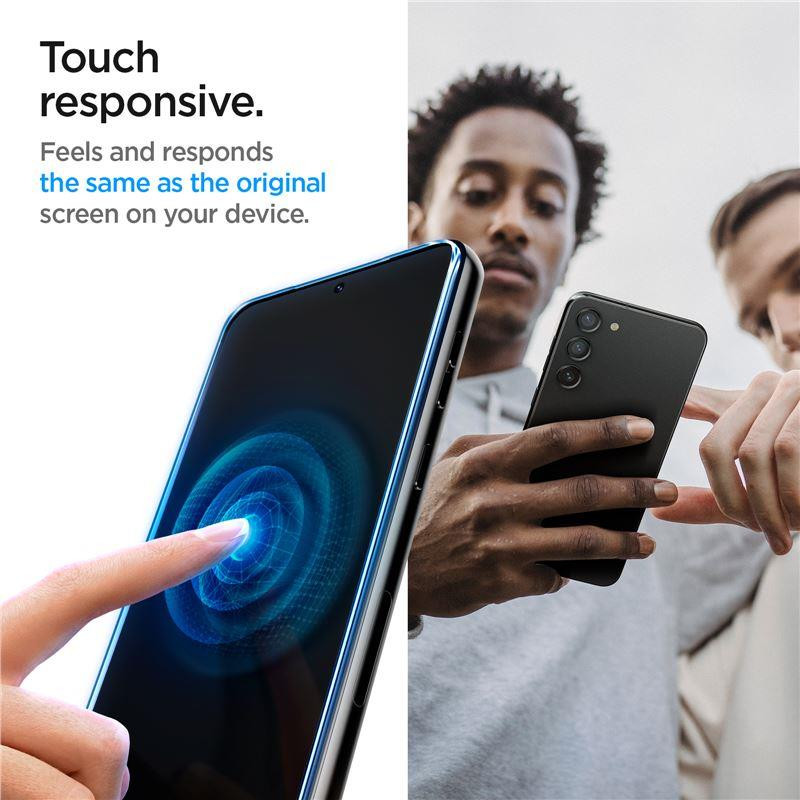 Spigen Glas.tR EZ Fit grūdintas stiklas Samsung Galaxy S23+ - 2 vnt.