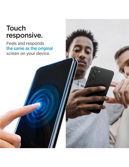 Spigen Glas.tR EZ Fit grūdintas stiklas Samsung Galaxy S23+ - 2 vnt.