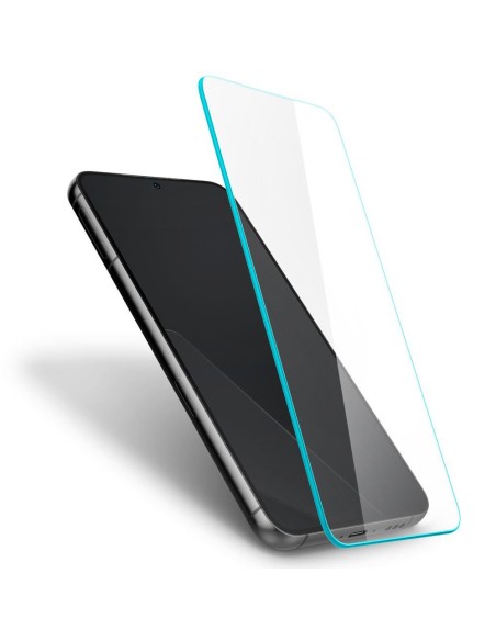 Spigen Glas.tR Plonas grūdintas stiklas, skirtas Samsung Galaxy S23+ Spigen Glas.tR Plonas grūdintas stiklas, skirtas Samsung Galaxy S23+