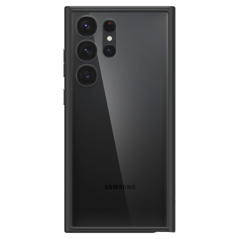 Spigen Ultra Hybrid dėklas, skirtas Samsung Galaxy S23 Ultra - matinė juoda