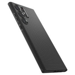 Spigen Liquid Air dėklas, skirtas Samsung Galaxy S23 Ultra - matinė juoda