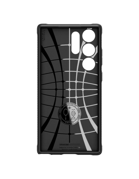 Spigen Rugged Armor dėklas, skirtas Samsung Galaxy S23 Ultra - matinė juoda Spigen Rugged Armor dėklas, skirtas Samsung Galaxy S23 Ultra - matinė juoda