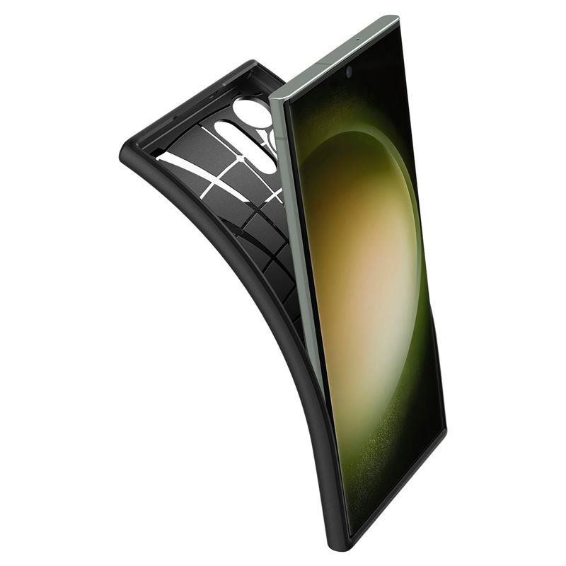 Spigen Core Armor dėklas, skirtas Samsung Galaxy S23 Ultra - matinė juoda