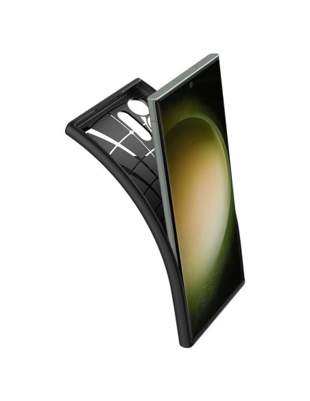 Spigen Core Armor dėklas, skirtas Samsung Galaxy S23 Ultra - matinė juoda Spigen Core Armor dėklas, skirtas Samsung Galaxy S23 Ultra - matinė juoda