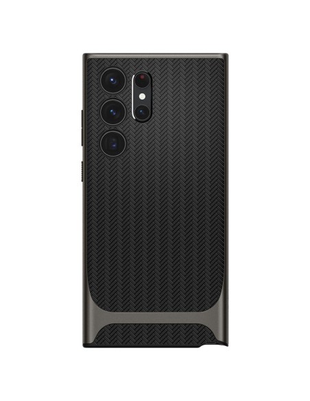 Spigen Neo Hybrid dėklas Samsung Galaxy S23 Ultra - metalinis pilkas Spigen Neo Hybrid dėklas Samsung Galaxy S23 Ultra - metalinis pilkas