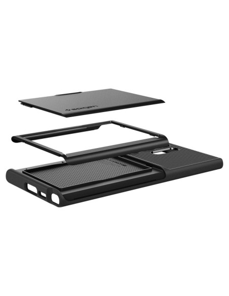 Spigen Slim Armor CS dėklas, skirtas Samsung Galaxy S23 Ultra - juodas Spigen Slim Armor CS dėklas, skirtas Samsung Galaxy S23 Ultra - juodas