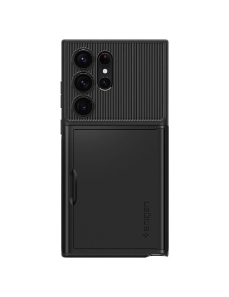 Spigen Slim Armor CS dėklas, skirtas Samsung Galaxy S23 Ultra - juodas Spigen Slim Armor CS dėklas, skirtas Samsung Galaxy S23 Ultra - juodas