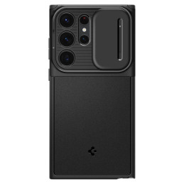 Spigen Optik Armor dėklas Samsung Galaxy S23 Ultra - juodas