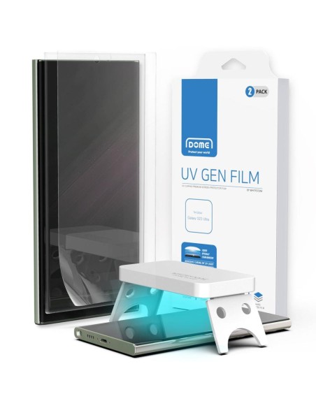 Whitestone Dome UV Gen apsauginė plėvelė Samsung Galaxy S23 Ultra - 2 vnt. Whitestone Dome UV Gen apsauginė plėvelė Samsung Galaxy S23 Ultra - 2 vnt.