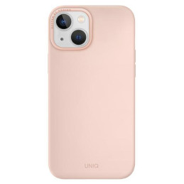 UNIQ Lino Hue Magclick įkrovimo dėklas iPhone 14 - rožinis