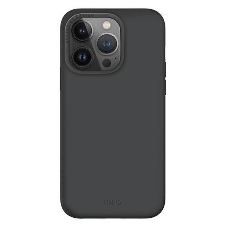UNIQ Lino Hue Magclick įkrovimo dėklas iPhone 14 Pro - pilkas UNIQ Lino Hue Magclick įkrovimo dėklas iPhone 14 Pro - pilkas