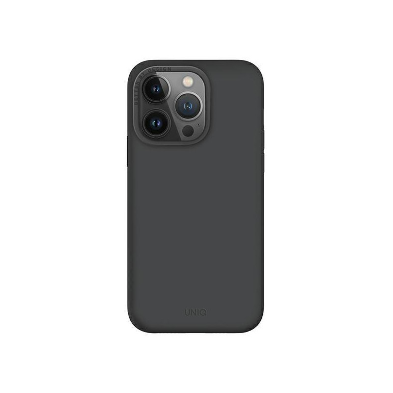 UNIQ Lino Hue Magclick įkrovimo dėklas, skirtas iPhone 14 Pro Max - pilkas