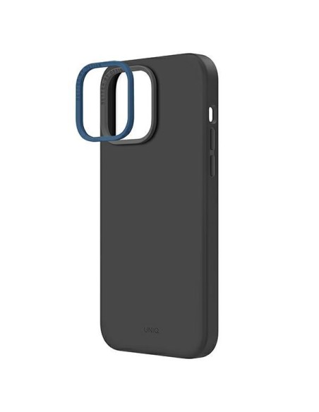 UNIQ Lino Hue Magclick įkrovimo dėklas, skirtas iPhone 14 Pro Max - pilkas UNIQ Lino Hue Magclick įkrovimo dėklas, skirtas iPhone 14 Pro Max - pilkas
