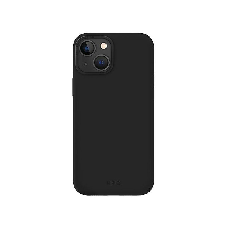 Uniq Lino dėklas iPhone 14 Plus - juodas