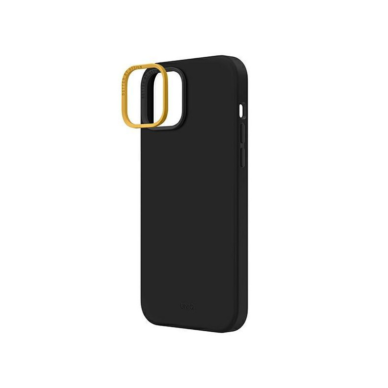 Uniq Lino dėklas iPhone 14 Plus - juodas