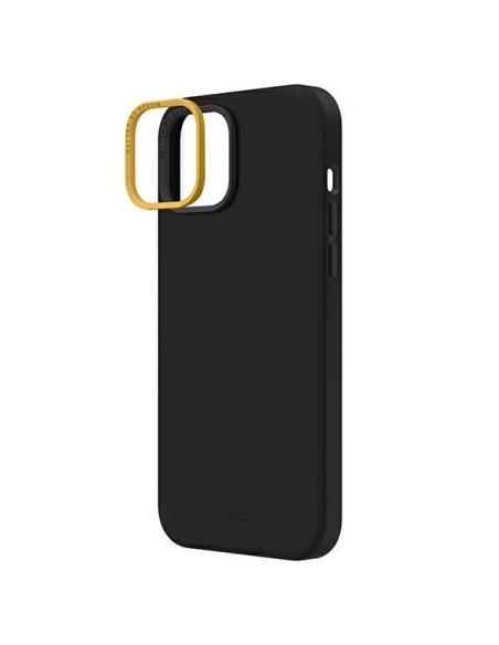 Uniq Lino dėklas iPhone 14 Plus - juodas Uniq Lino dėklas iPhone 14 Plus - juodas