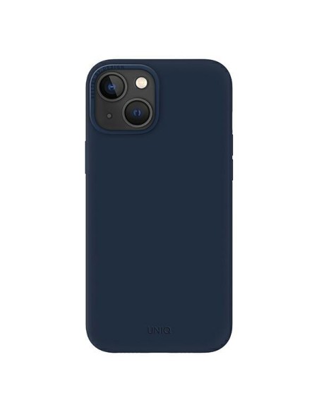 Uniq Lino dėklas iPhone 14 Plus - mėlynas