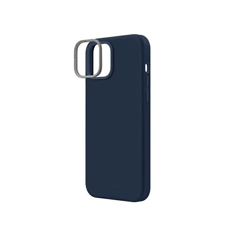 Uniq Lino dėklas iPhone 14 Plus - mėlynas
