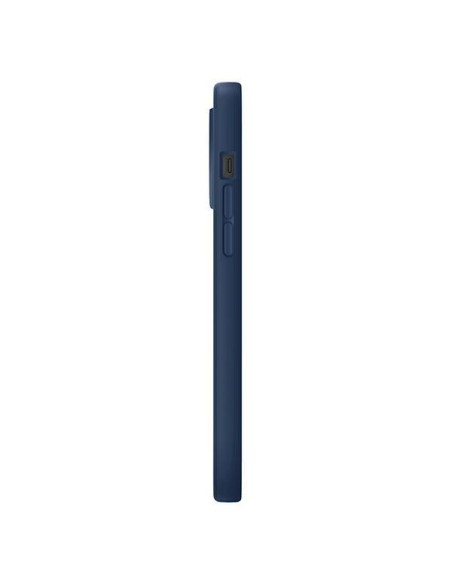 Uniq Lino dėklas iPhone 14 Plus - mėlynas