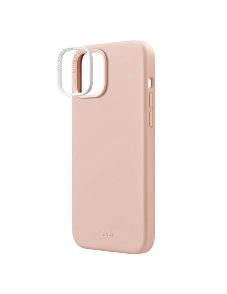 Uniq Lino dėklas iPhone 14 Plus - rožinis Uniq Lino dėklas iPhone 14 Plus - rožinis