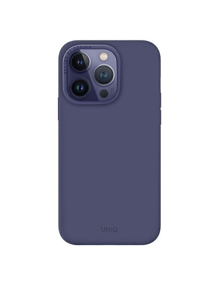 Uniq Lino dėklas, skirtas iPhone 14 Pro Max - violetinė Uniq Lino dėklas, skirtas iPhone 14 Pro Max - violetinė